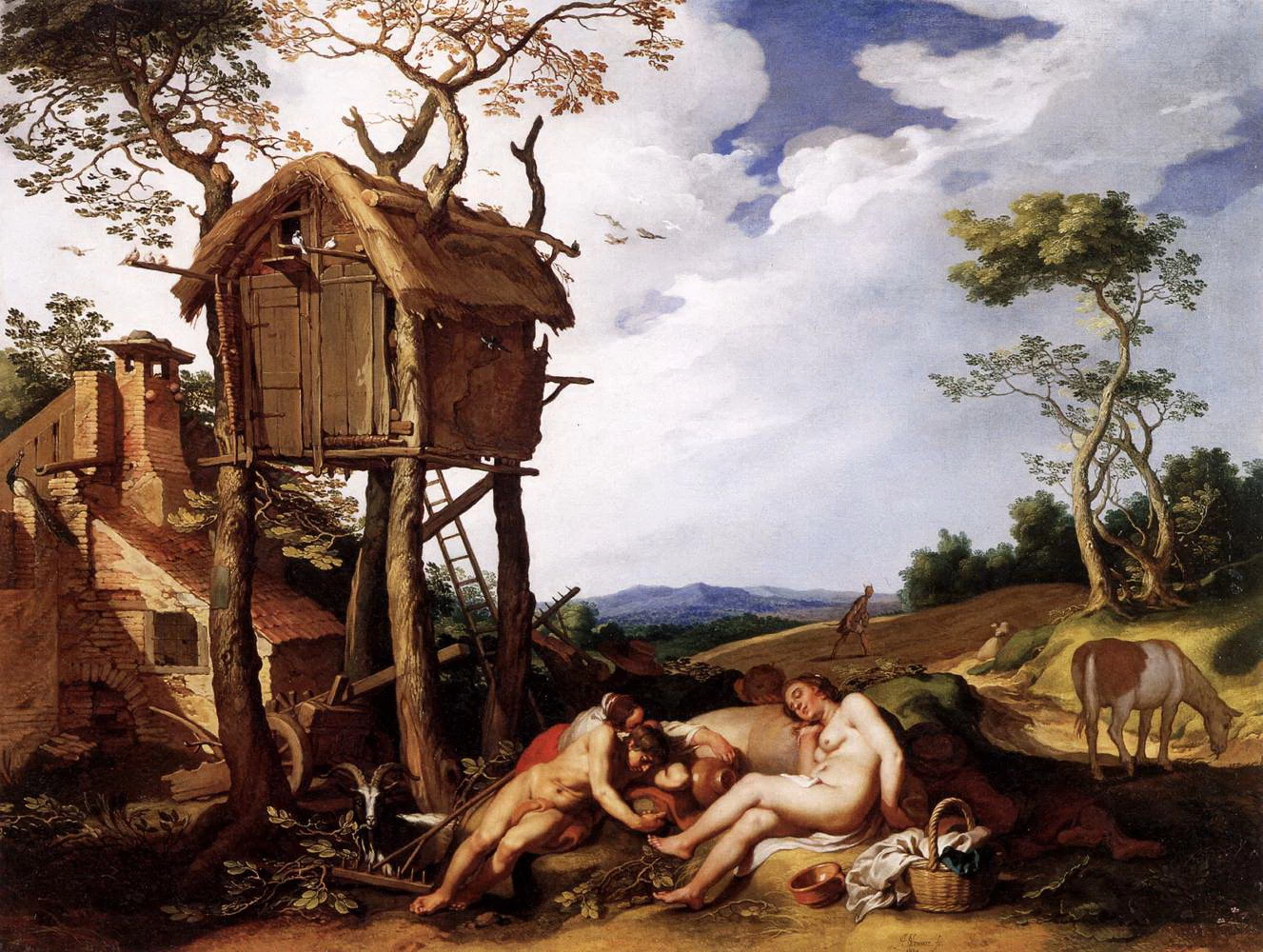 Paesaggio con la parabola della zizzania tra il grano - Walters Art Museum, Baltimore